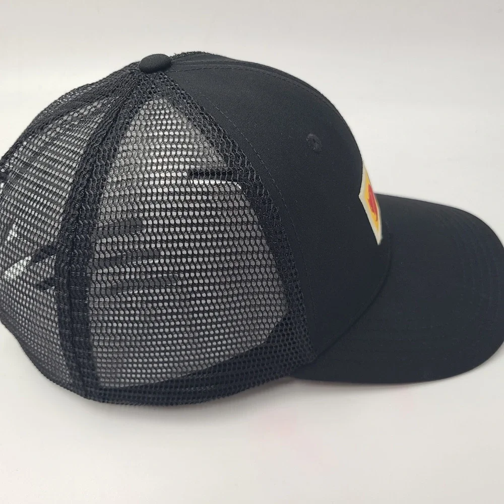 Fjallraven Hat Snapback L-XL Trucker Mesh Black Fox Logo Outdoor Equipment Men - Picture 6 of 11